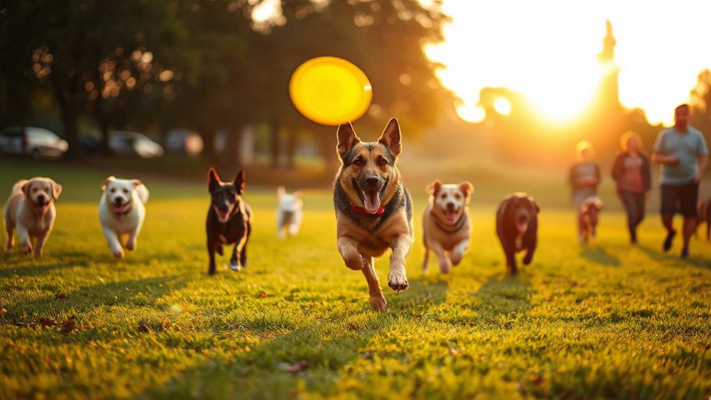 Spending Time at the Dog Run at Bishan Park
